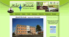 Desktop Screenshot of hvezdahotel.cz