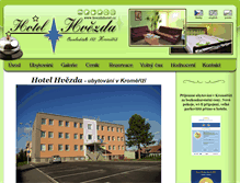 Tablet Screenshot of hvezdahotel.cz